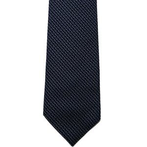 Navy Blue Nautica 100% Silk Tie